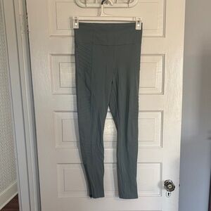 Athleta Delancey Teal Moto Tight